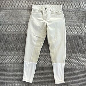 Ovation - women’s suede full seat riding breeches - stretchy - size 28R